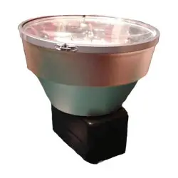 Nano Grow Light fixture equipped with reflector-only nano coating, engineered to enhance specific light frequencies for accelerated plant growth indoors.
